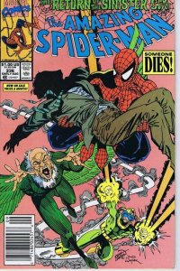 Amazing Spiderman #336 ORIGINAL Vintage 1990 Marvel Comics Vulture