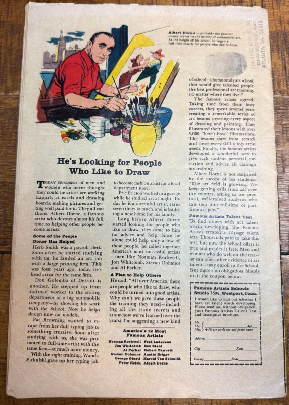 Fantastic Four #41 (1965) ink bc