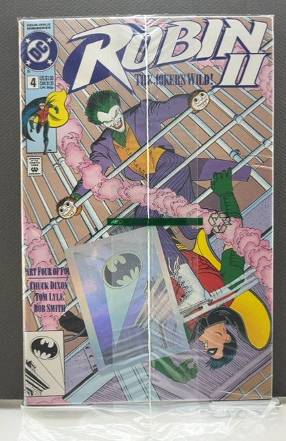 Robin II: The Joker's Wild! #4 Newstand Cover (1992)