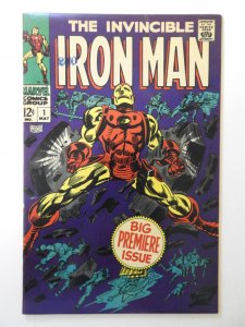 Iron Man #1 (1968) FN Condition! stamp fc