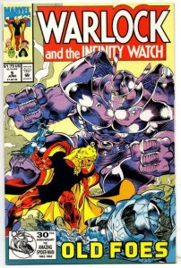WARLOCK & THE INFINITY WATCH #5, VF/NM, Jim Starlin, 1992, more Marvel in store