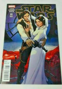 STAR WARS 001 1:20 SARA PICHELLI VARIANT COVER NM.