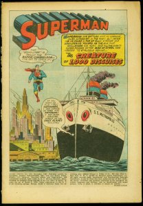 Action Comics #234 1957- Superman- Tommy Tomorrow- Congo Bill Reading Copy
