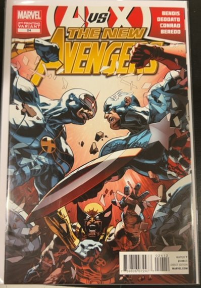 New Avengers #24 Second Print Cover (2012) Avengers 