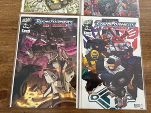 Lot Of 4 Transformers Armada Dreamwave Comic Books # 5 6 7 8 VF-NM 12 J444