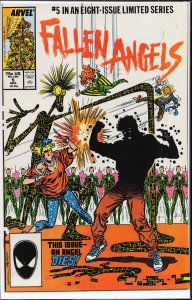 Fallen Angels #5 Direct Edition (1987) Fallen Angels