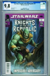 Star Wars: Knight of the Old Republic #41 CGC 9.8  1st app Chantique-comic bo...