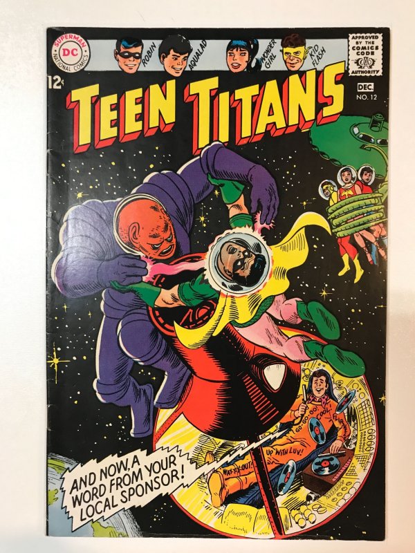 Teen Titans #12 (1967) F+