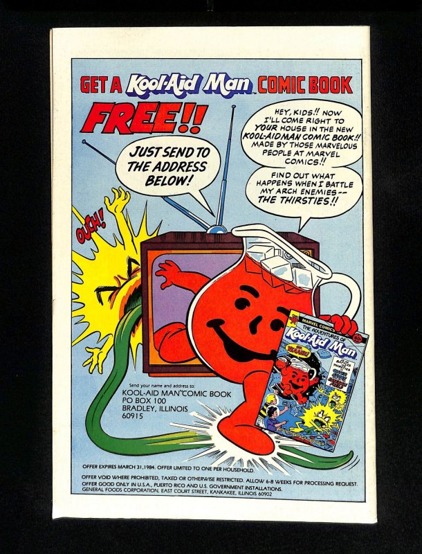 Incredible Hulk #285 Newsstand Variant