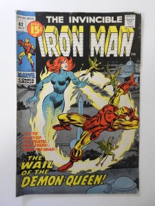 Iron Man #42 (1971) VG Condition moisture stain