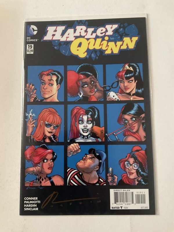 Harley Quinn 19 Signed Hardin Near Mint Nm Dc Comics