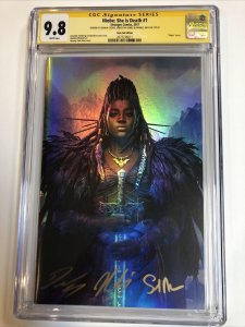 Niobe: She Is Death (2017) # 1 (CGC 9.8)  Signed Cozine Jones May | Census = 5