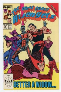 West Coast Avengers #44 (1985 v2)John Byrne VisionQuest Scarlet Witch NM-