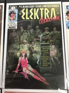 6PC ELEKTRA ASSASSIN LOT (9.2) #2-7!! 1986