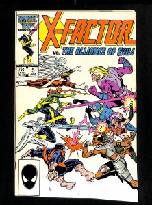 X-Factor #5 FN+ 6.5 1st Apocalypse Cameo!