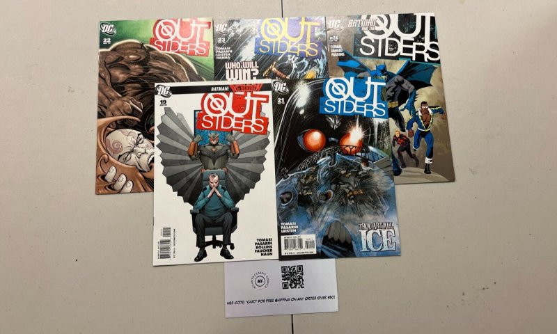5 Outsiders DC Comics Books #19 21 22 23 26 12 JW12