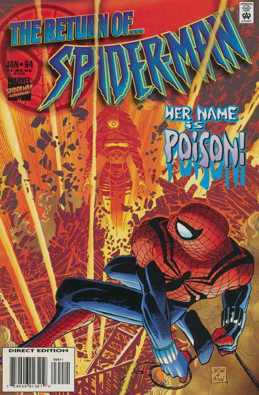 Spider-Man #64 VF ; Marvel | Poison