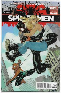 (2012) SPIDER-MEN #3 1:30 TERRY DODSON VARIANT COVER! ULTIMATE MEETS 619!