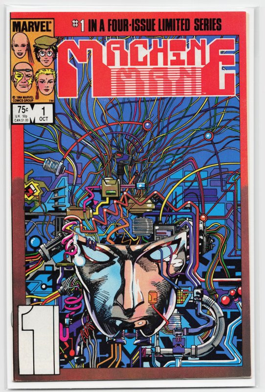Machine Man #1 (1984) Machine Man