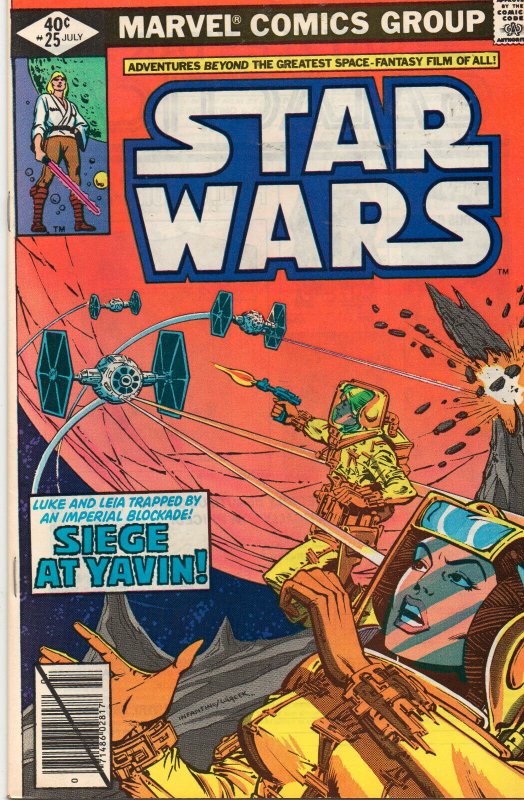 Star Wars #25 - Yavin Siege - 1979 (9.2) 