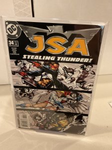 JSA #34  2002  9.0 (our highest grade)  Geoff Johns!