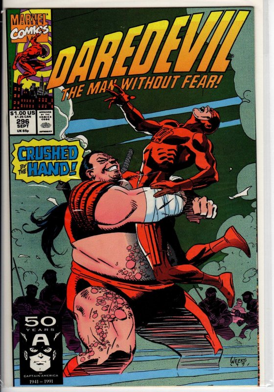 Daredevil #296 (1991) 9.2 NM-