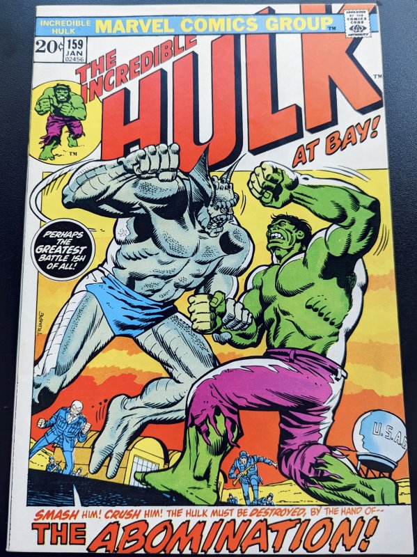 The Incredible Hulk #159 (1973) VF/NM