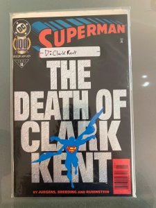 Superman #100 Holograhic Foil Cover (1995)