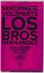 Sex Criminals #24 Variant Cover (2018)