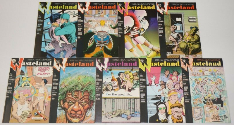 Wasteland #1-18 FN/VF/NM complete series + variant - DC horror anthology set lot