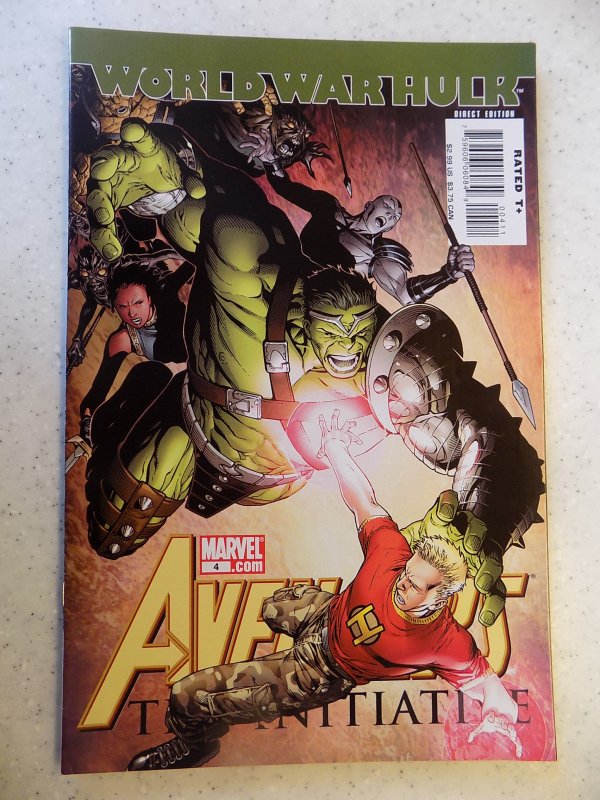 WORLD WAR HULK AVENGERS INITIATIVE # 4