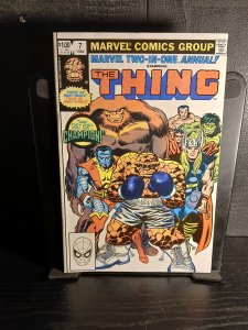 Marvel Two-in-One Annual #7 (1982) The Thing [Key Issue]
