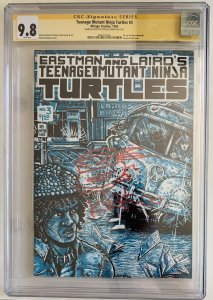 1985 Teenage Mutant Ninja Turtles #3 CGC SS 9.8 KEVIN EASTMAN W/REMARQUE SKETCH!