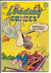 Leading Screen Comics #57  1952 - DC  -VG - Comic Book