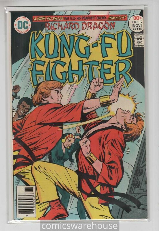 RICHARD DRAGON KUNG FU FIGHTER (1975 DC) #12 VF+ A05060