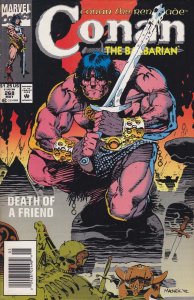 Conan the Barbarian #268 (Newsstand) FN ; Marvel | Death of a Friend