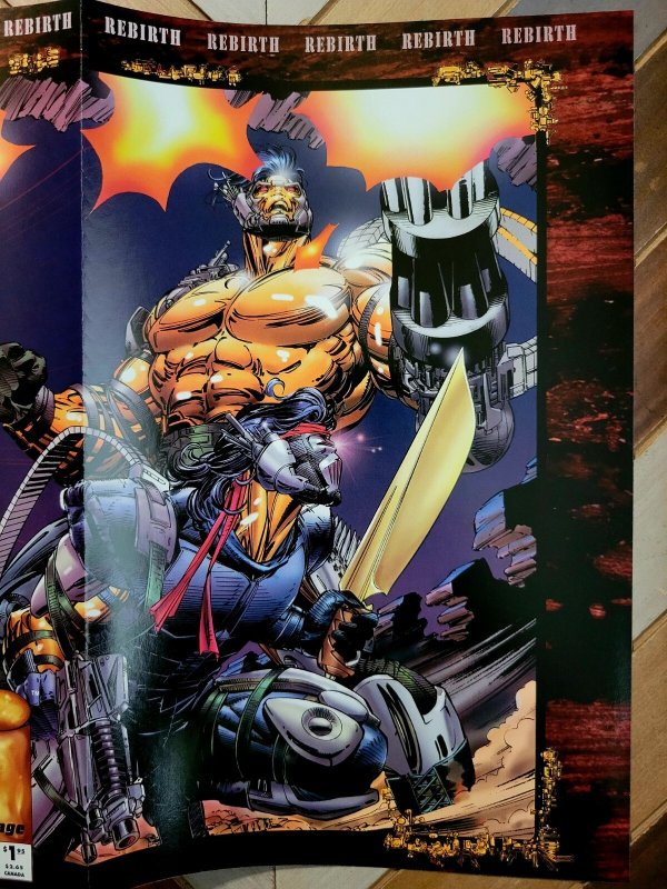 Wetworks #1 VF (Image 1994) 1st Issue! Whilce Portacio Gatefold Cover + WildCATS