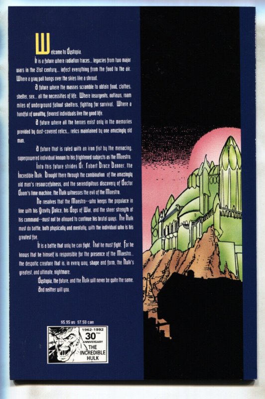 HULK: Future Imperfect #1-- comic book--1992--George Perez--NM-