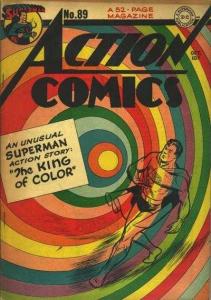 An Unusual Superman Action Story : The King of Color
