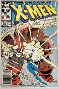 The Uncanny X-Men #217 (NM-, 1987) NEWSSTAND, Dazzler joins the X-Men