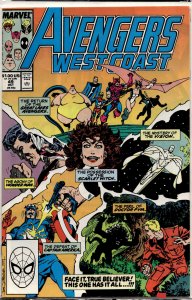 Avengers West Coast #49 (1989) West Coast Avengers / Avengers West Coast
