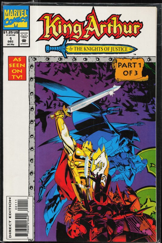 King Arthur and the Knights of Justice #1 (1993) Lord Blackwing