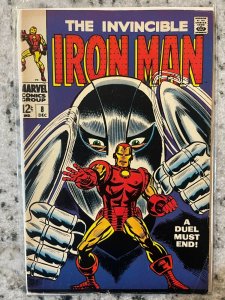 Invincible Iron Man # 8 VF Marvel Comic Book Avengers Hulk Thor Captain Amer RD1