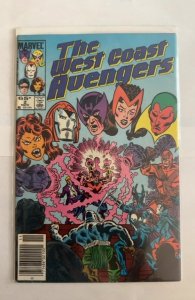 West Coast Avengers #2 (1985) NEWSSTAND EDITION