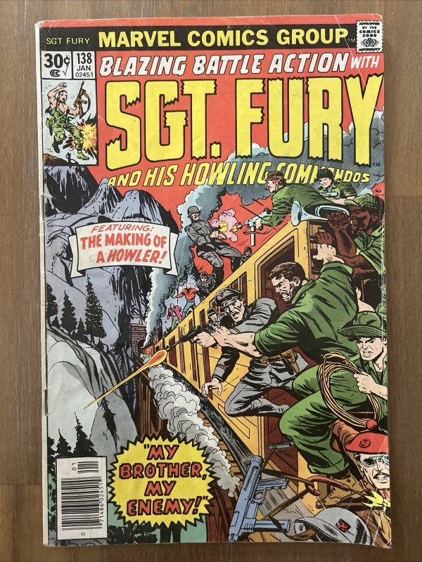 Sgt. Fury and His Howling Commandos #138 (1977) in 6.0 Fine