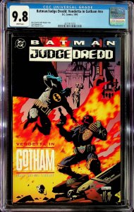 Batman/Judge Dredd: Vendetta in Gotham (1994) - CGC 9.8 - Cert#4371917010