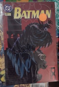 Batman # 520  1995  DC comics  BLACK MASK DC UNIVERSE LOGO VARIANT