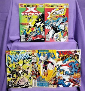 X-Factor UNCANNY X-MEN Nineties 5-Pack X-Force Shattershot (Marvel, 1991-1996)! 