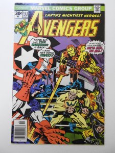 The Avengers #153 (1976) Whizzer Goes Wild! Solid Fine+ Condition!