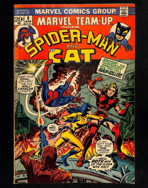 Marvel Team-up #8 Spider-Man The Cat!